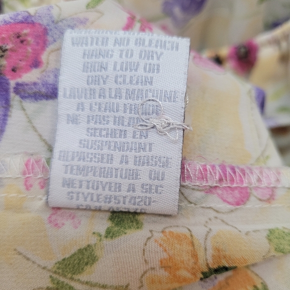 Floral Suzy Shier Blouse Large - Picture 6 of 6